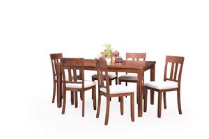 Juego de comedor de madera octano Royaloak de 6 plazas - Product Image 2