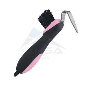 Brosse de nettoyage réutilisable pour chevaux en acier inoxydable texturé robuste pour grands animaux Kit de maréchal-ferrant essentiel accessoire - Product Image 4