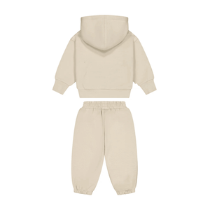 Ensemble survêtement empilé unisexe élégant pour enfants Sweat à capuche confortable et tendance et pantalon de jogging imprimé pour toutes les saisons grande taille - Product Image 6