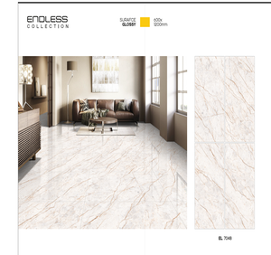 Azulejos superventas con superficie mate pulida, tamaño de 600X1200 MM, antideslizantes para decoración de suelos, usos a la venta - Product Image 1