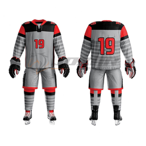 Uniforme de Hockey de equipo Premium construido para durabilidad y estilo perfecto para ligas juveniles o adultas todas las estaciones con precio barato - Product Image 4