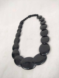 Collar de cuentas de resina hecho a mano con estilo de la mejor calidad para mujer, accesorios de moda para ropa de fiesta a la venta a granel - Product Image 6