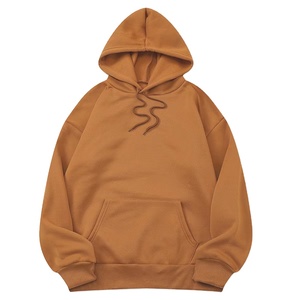 Alta calidad 500 GSM Heavyweight Zipper Hoodie Fleece Hoodies Drop Shoulder No Strings Heavy Oversized Men Hoodies - Product Image 5