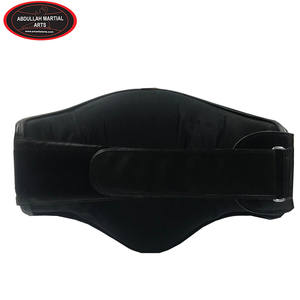 Bonne vente Premium Quality Muay Thai Protector Wear Protège-ventre en cuir véritable Mousse multicouche PAR ABDULLAH MARTIAL ARTS - Product Image 2