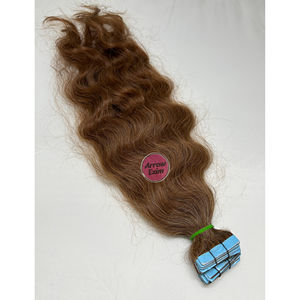 Extensiones de Cabello Indio Remy Color Miel, con Cinta Adhesiva, Doble Trama, Aptas para Permanente, Todos los Colores Disponibles - Product Image 1