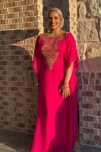 ชุดอาบายาวิสคอสสำหรับผู้หญิงมุสลิมชุดใส่สวดมนต์น้ำหนักเบาระบายอากาศได้เสื้อผ้าอิสลามพื้นเมืองจากมาเลเซียดูไบ - Product Image 2