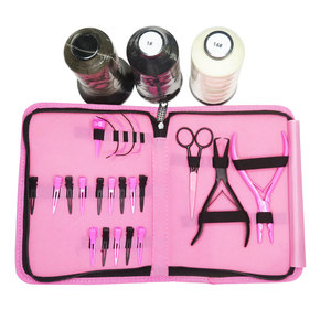 Herramientas de extensión de cabello con logotipo personalizado de calidad superior, alicates de cuentas, pestañas de cinta para uso en salón - Product Image 4