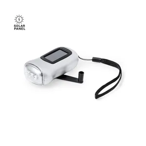 ไฟฉาย LED พร้อมแผงโซลาร์เซลล์ อุปกรณ์เพื่อสิ่งแวดล้อม - Product Image 1