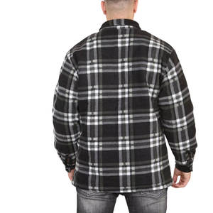 Camisa de franela a cuadros para hombre, nuevo diseño al por mayor, ajuste regular, informal, manga larga, algodón, franela para primavera y otoño - Product Image 4