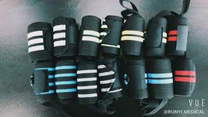 Muñequeras elásticas personalizadas para deportes y entretenimiento, colores y logotipo únicos para uso en el gimnasio con levantamiento de pesas - Product Image 4