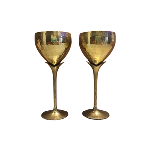 แก้วไวน์ทองเหลืองคุณภาพสูงรวมวัสดุใช้ในโบสถ์ออกแบบเงื่อนไขเพื่อปรับปรุงผู้ซื้อในราคาถูกขายส่ง - Product Image 3
