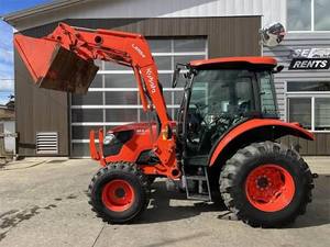 Motor Diésel Kubota V3307CR-TE4 de 3.3L y 4 Cilindros Usado, Tractor Utilitario Compacto Kubota M4072 4WD en Venta - Product Image 3