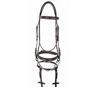 Galway Snaffle Bridle Finest pure Adjustable Designer Suppliers PATIENT Empty Channel Sports