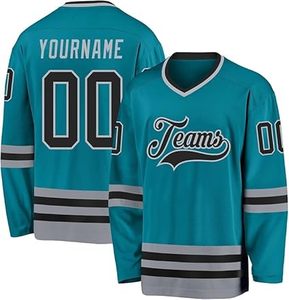 Conception de maillot de hockey sur glace pour les équipes professionnelles, les clubs, les écoles et les marques Matériau léger avec coutures de qualité - Product Image 1