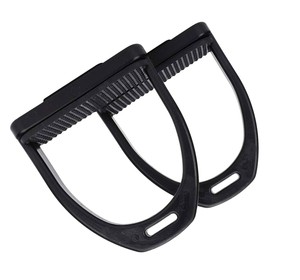 Étriers d'équitation de dressage anglais nouvel arrivage en aluminium antidérapant poignée de sécurité confort - Product Image 1
