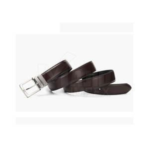 Ceinture de taille robuste en cuir de vachette véritable, réglable, confortable, avec boucle en acier, couleur personnalisée, taille sur mesure, haute qualité - Product Image 2