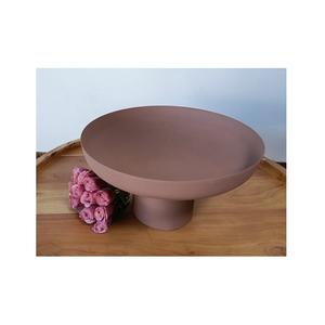 Bols enduits de poudre en métal décoratifs pour la maison pour l'affichage de fleurs de fruits mariages dîners pièce maîtresse bols de service - Product Image 2