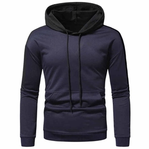 Meilleures ventes Sweatshirts à capuche et sweatshirts à manches longues pour hommes sur mesure noir multicolore respirant grande taille prix - Product Image 6