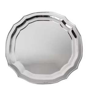 Assiette de service dorée, écologique, finition martelée, pour la maison, l'hôtel, les fêtes, les événements - Product Image 3