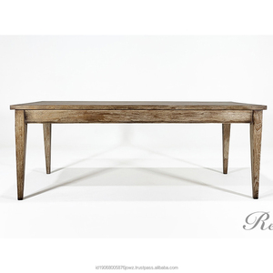 Juego de sillas de mesa de comedor de restaurante y Hotel de madera de caoba diseño tradicional indonesio madera maciza a prueba de termitas duradero de 6 plazas - Product Image 6