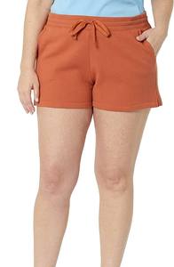 Promoción Pantalones cortos de mezclilla elásticos de cintura alta para mujer Pantalones cortos de pierna ancha ajustados de verano con abertura lateral COLOR sólido PARA MUJER - Product Image 6