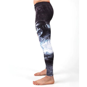 Leggings de fitness de yoga taille haute à séchage rapide pour femmes collants de couleur unie pour les entraînements actifs Arts martiaux respirant MMA Wear - Product Image 6