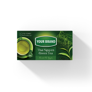 Sachets de thé vert bio scellés à chaud, saveur thé, portion individuelle, boîtes personnalisées avec logo, emballage – Fournisseur direct usine - Product Image 4