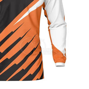 Camiseta de Motocross Personalizada al por Mayor OEM, Camiseta de Carreras de Motocross de Manga Larga, Sublimación al por Mayor - Product Image 3