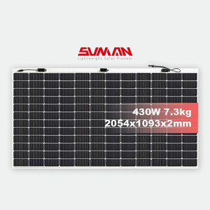 Paneles Solares Flexibles de alta eficiencia Sunman de 430W y 520W, silicio monocristalino para sistema de energía doméstico, Mono <span class=keywords><strong>PV</strong></span> plegable - Product Image 3
