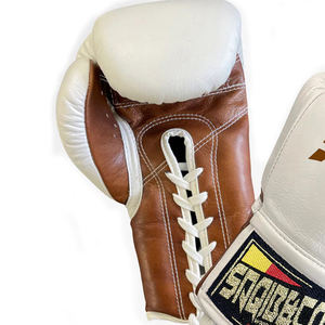 ถุงมือชกมวยถุงมือหนังสีทองถุงมือฝึกต่อสู้ออกแบบได้ตามต้องการ - Product Image 6