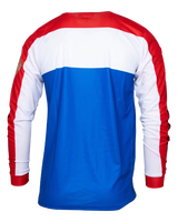 Maillot de motocross personnalisé coupe-vent respirant à séchage rapide anti-UV grande taille pour la course tout-terrain et le downhill