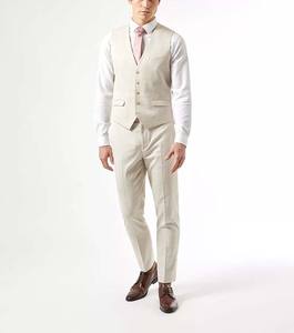 Pantalones de lona informales de alta calidad para hombre, transpirables, impermeables, ajustados, Material de poliéster/algodón, cintura elástica recta - Product Image 4