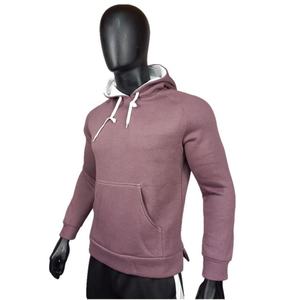 OEM al por mayor de los hombres de peso pesado de algodón Tech polar cremallera completa con capucha logotipo personalizado impreso de alta calidad transpirable conjunto a prueba de viento - Product Image 4