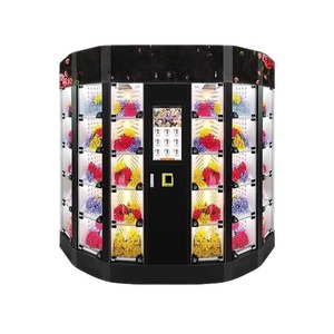 Thông minh bó hoa Máy bán hàng tự động cho 24 giờ sử dụng với ánh sáng LED và thanh toán an toàn cổng - Product Image 4