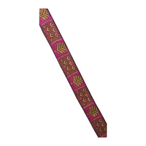 Cinta de Jacquard de poliéster tejido con recorte de bordado de doble cara KVR para accesorios de ropa Africana DIY - Product Image 6