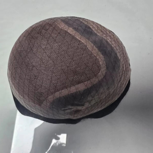 Taz Hair Men's Kinky Straight Deep Wave Water Wave Styles Peluca tupé hecha de cabello Remy indio y cabello humano de Bangladesh - Product Image 1