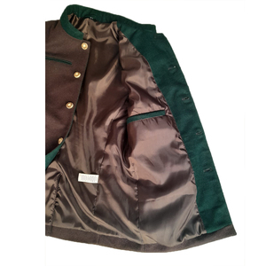 Veste en laine de haute qualité pour homme, manteau traditionnel en daim, style oriental - Product Image 4