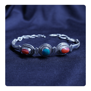 Premium 925 Sterling <b>Silver</b> <b>Bracelet</b> with Smooth Adjustable Chain Classic Design for Ladies Suitable for Gifting Retail - Product Image 3