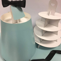 Boîte à gâteau transparente en carton, boîte à gâteau personnalisée avec logo, boîte à gâteau transparente, boîte à gâteau en carton