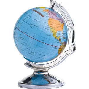 Hucha Personalizada ELVIRA con Diseño de Globo Terráqueo para Ahorros y Decoración - Product Image 1