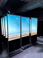 Сенсорный напольный дисплей Regitech 55 дюймов (Samsung/AUO), IP65, для больниц, 4K, для розничных магазинов, для использования внутри помещений