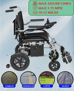 รถเข็นไฟฟ้า Elifecenter KR8807 สำหรับผู้ใหญ่ พับได้ ขับเคลื่อนด้วยมอเตอร์ - Product Image 2