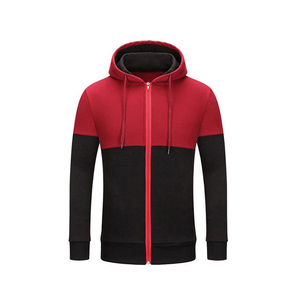 Men's Plus Size Casual <b>Full</b> <b>Zip</b> <b>Hoodie</b> Cotton Custom OEM with Your Logo Winter Season Zipper <b>Hoodie</b> - Product Image 3