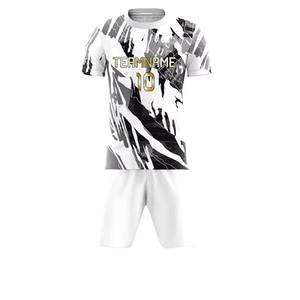 Uniformes de football en polyester avec impression de logo personnalisée, design personnalisé, uniforme de football de la meilleure qualité pour les vêtements de sport, service OEM - Product Image 3