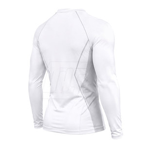 เสื้อรัดกล้ามเนื้อแขนยาวสำหรับผู้ชาย แบบสปอร์ตแวร์ สกรีนลายตามสั่ง เหมาะสำหรับออกกำลังกาย ฟิตเนส วิ่ง เทรนนิ่ง และการฝึกซ้อม - Product Image 5