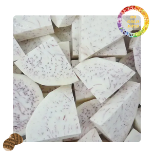 เผือกปอกเปลือกสะอาดแช่แข็งจากเวียดนาม | เหมาะสำหรับสมูทตี้ซุปหวานและสูตรอาหารเอเชียแบบดั้งเดิม - Product Image 1