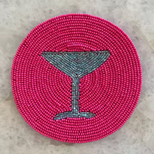 ลูกปัดแก้วทำมือรถไฟเหาะมาร์ตินี่ตกแต่งโต๊ะที่ทันสมัยสำหรับบาร์ปาร์ตี้และบ้าน - Product Image 2