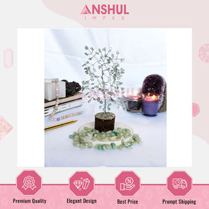 Stock disponible, qualité fiable, arbres en pierre précieuse d'aigue-marine faits à la main, 100 pierres, disponibles à la vente en gros - Product Image 2