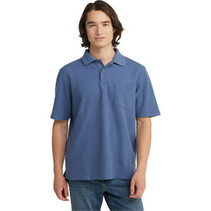 Camisetas Polo para Hombre, Manga Corta, Tejido Acanalado, Camisetas de Verano, Moda Casual, Camisa de Golf Transpirable, Precio Económico, Personalizable - Product Image 6
