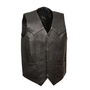 Ropa de hombre, chaqueta de cuero genuino, chaleco de hombre, abrigo de piel de otoño, chaquetas para hombre, chalecos cálidos de lana 100%, chaleco de piel de oveja - Product Image 5